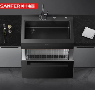 小空間大容量，帥豐TJ3-8B集成灶+JS-W20集成水槽洗碗機(jī)重新定義廚房