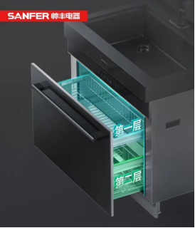 小空間大容量，帥豐TJ3-8B集成灶+JS-W20集成水槽洗碗機(jī)重新定義廚房