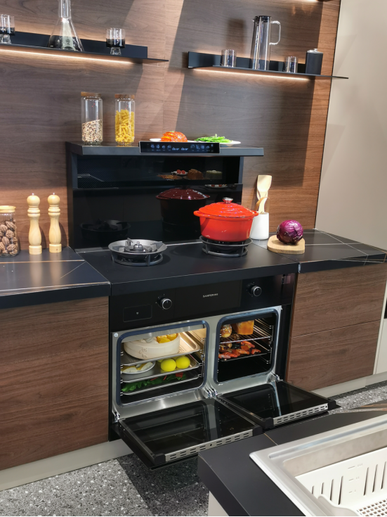 帥豐TJ3-8B蒸烤同步集成灶有顏更有實力