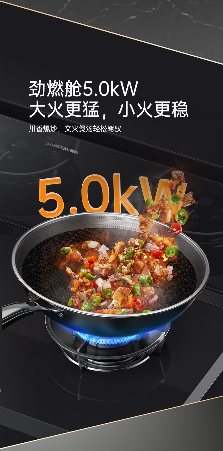 帥豐理想L1儲物柜款集成灶