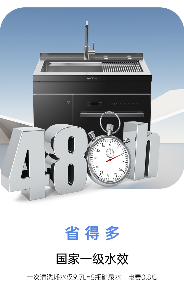 帥豐W55集成洗碗機
