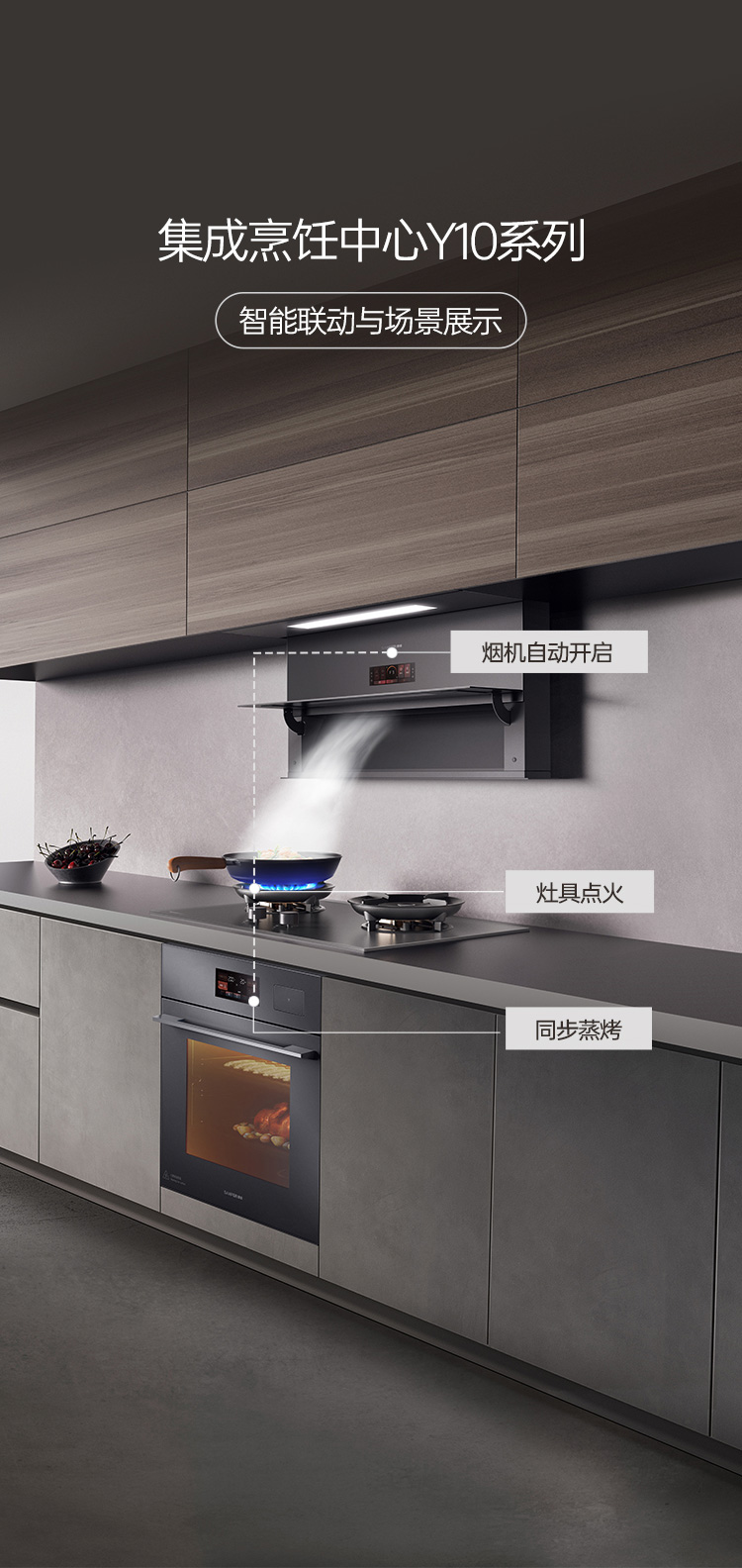 帥豐全隱Y10套系（預(yù)售）集成烹飪中心